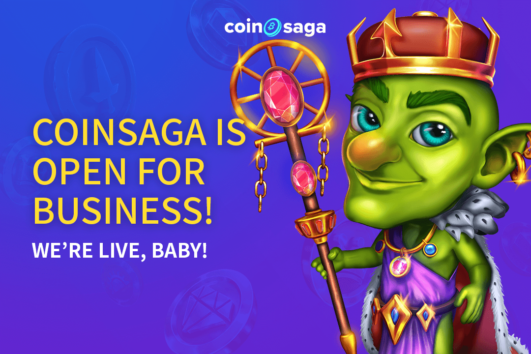 CoinSaga Crypto Casino Live