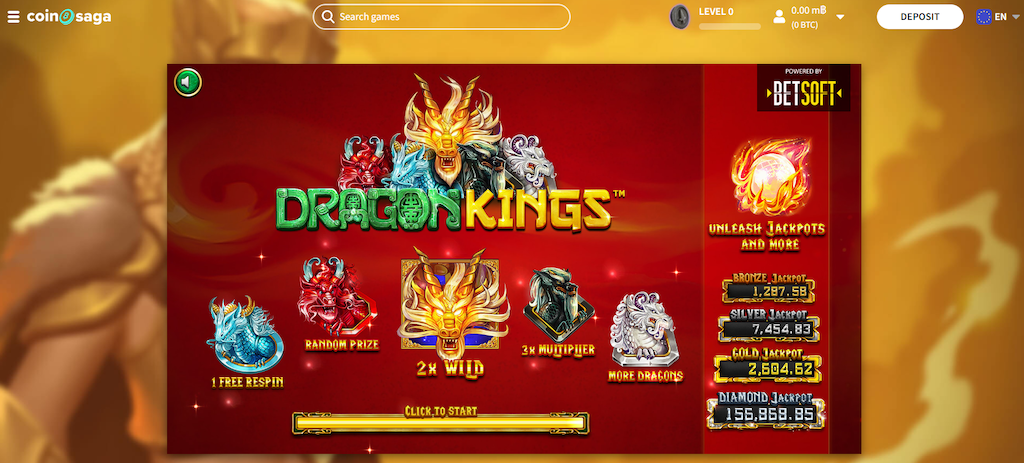 Dragon King Slot Bonus