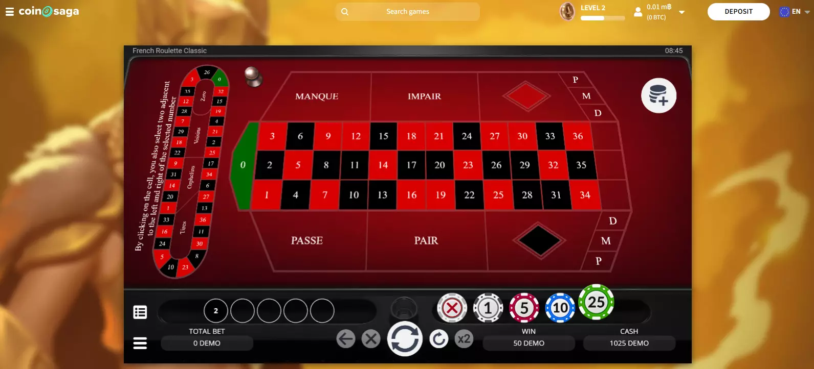 French Roulette Casino Game review