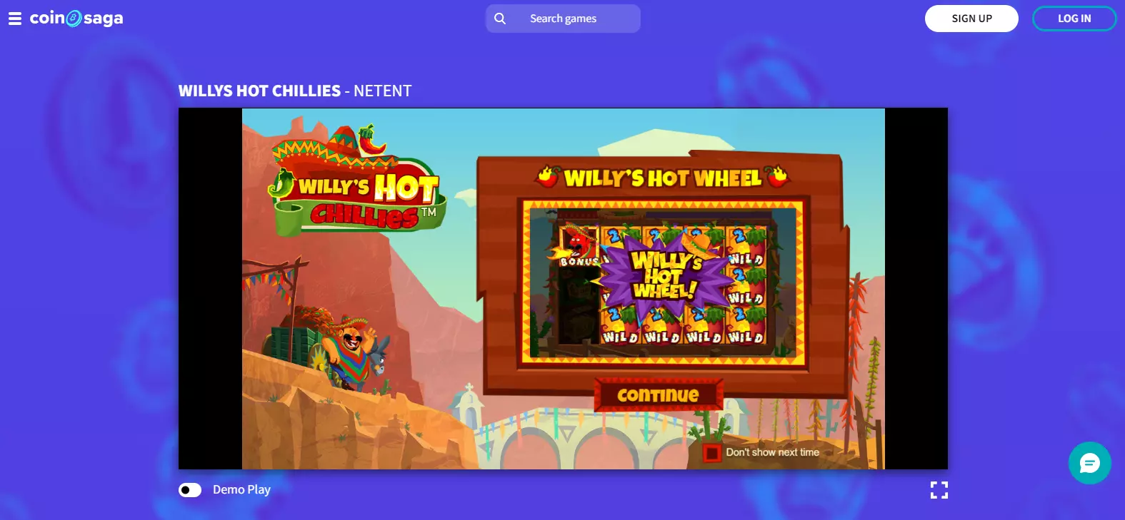 Willy’s Hot Chillies slot review