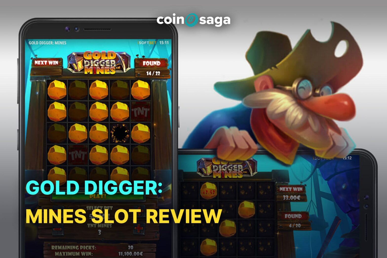 Gold Digger Mines Slot Review (iSoftbet)